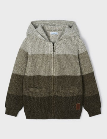 Pulover cu fermoar Mayoral, mix culori