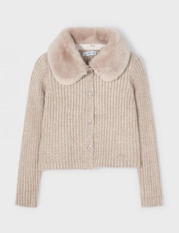 Bluză cu nasturi Mayoral, bej