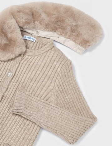 Bluză cu nasturi Mayoral, bej