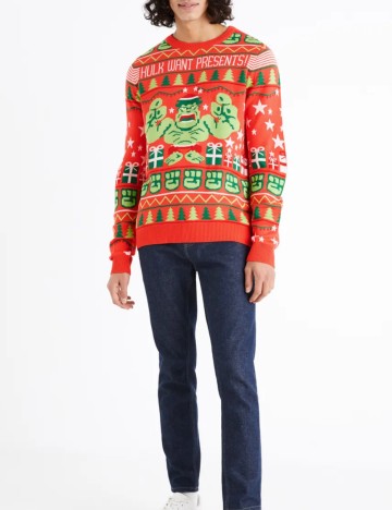 Pulover Celio, roșu