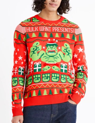 Pulover Celio, roșu