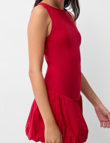 Rochie mini Bershka, roșu