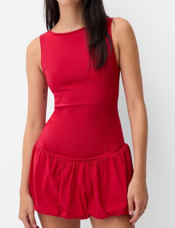 Rochie mini Bershka, roșu