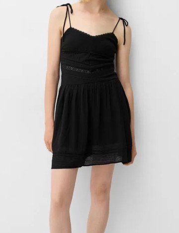 Rochie mini Bershka, negru