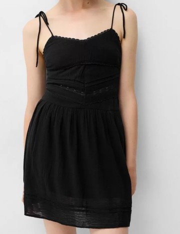 Rochie mini Bershka, negru