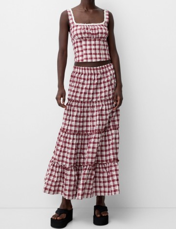 Top Bershka, mix culori