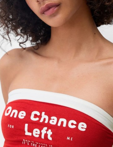 Top Bershka, mix culori