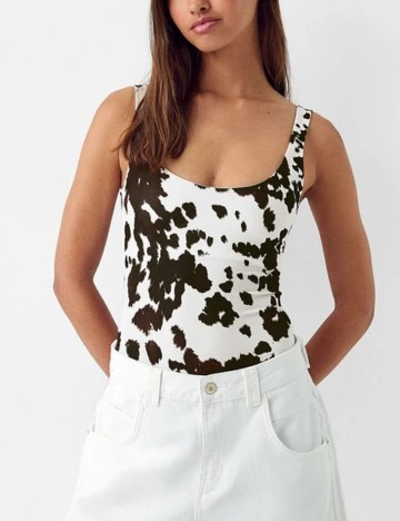 Body Bershka, mix culori