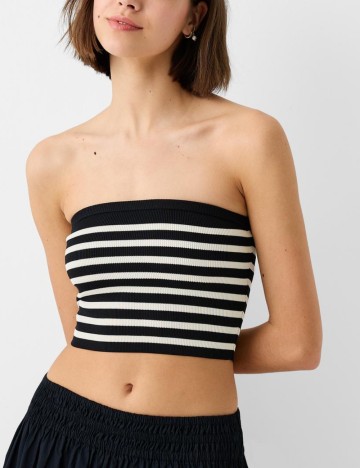 Top Bershka, mix culori