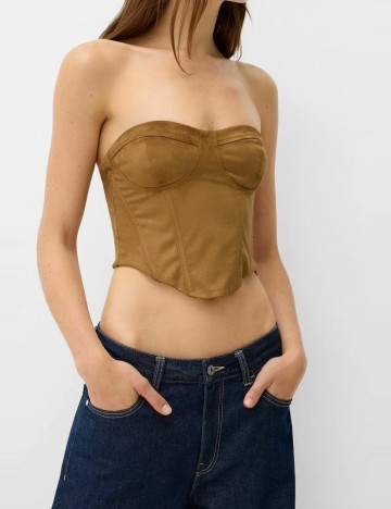 Top Bershka, maro