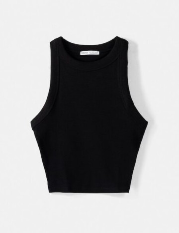 Top Bershka, negru