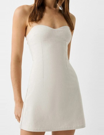 Rochie mini Bershka, bej