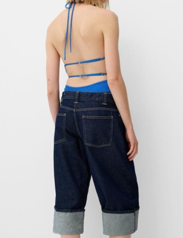 Body Bershka, albastru