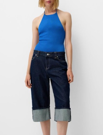 Body Bershka, albastru