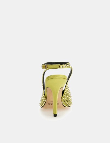 Pantofi cu toc Guess, verde