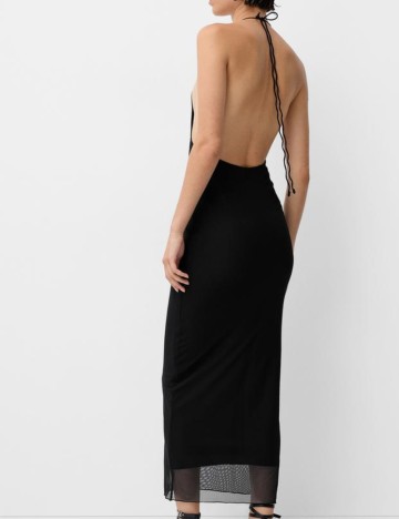 Rochie midi Bershka, negru