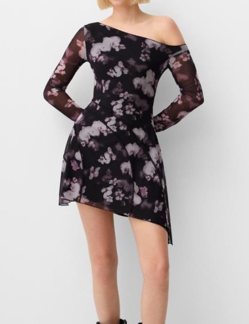 Rochie mini Bershka, mix culori