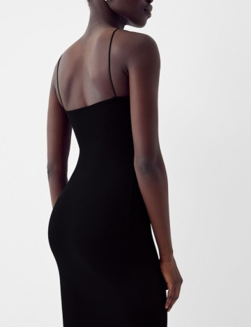 Rochie midi Bershka, negru