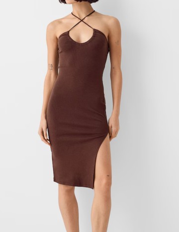 Rochie mini Bershka, maro