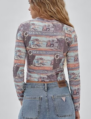 Bluză Guess, mix culori