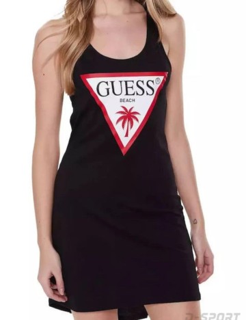Rochie mini Guess, negru