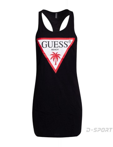 Rochie mini Guess, negru