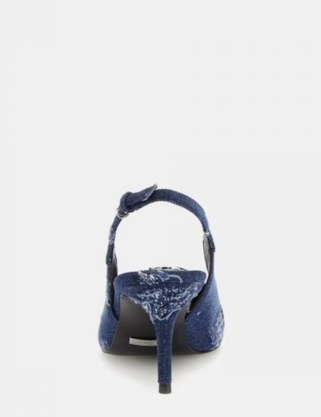 Pantofi cu toc Guess, albastru