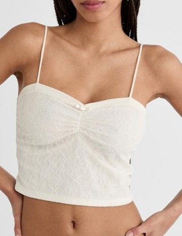 Top Stradivarius, crem