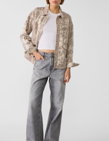 Jachetă Stradivarius, mix culori