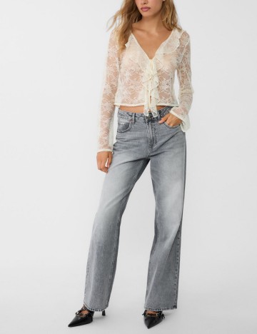 Bluză Stradivarius, galben