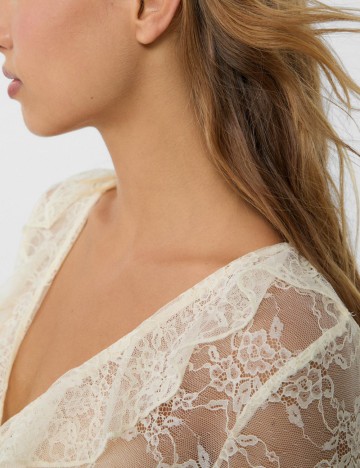 Bluză Stradivarius, galben