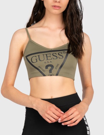 Bustieră Guess, kaki