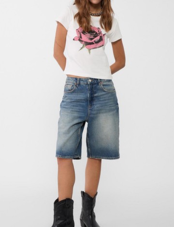 Tricou Stradivarius, mix culori