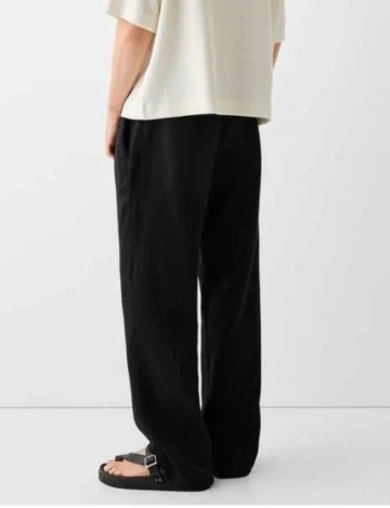 Pantaloni Bershka, negru