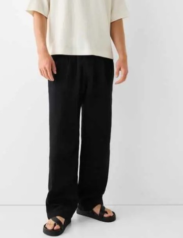 Pantaloni Bershka, negru