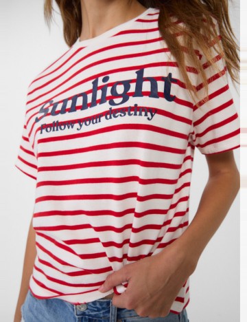 Tricou Stradivarius, mix culori