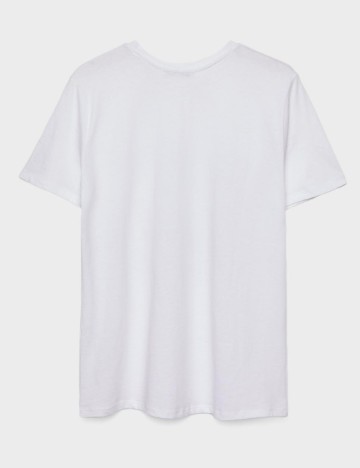 Tricou Stradivarius, alb