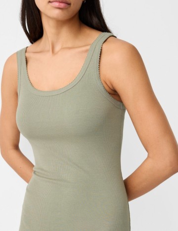 Rochie mini Bershka, verde