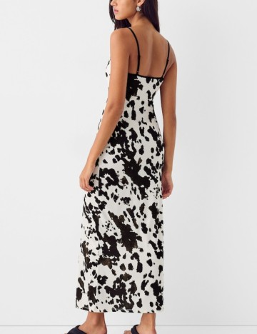 Rochie maxi Bershka, mix culori