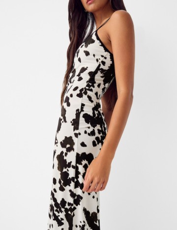 Rochie maxi Bershka, mix culori