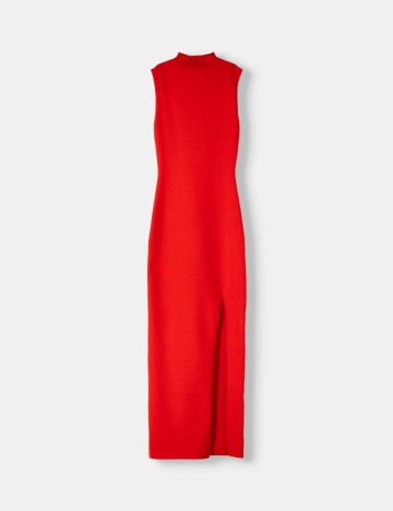 Rochie maxi Bershka, roșu