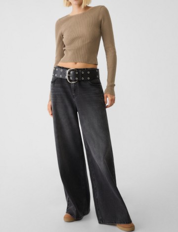 Bluză Stradivarius, maro