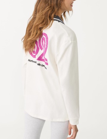 Bluză Stradivarius, crem