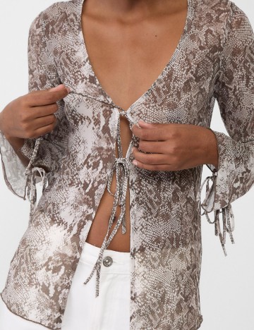 Bluză Bershka, mix culori