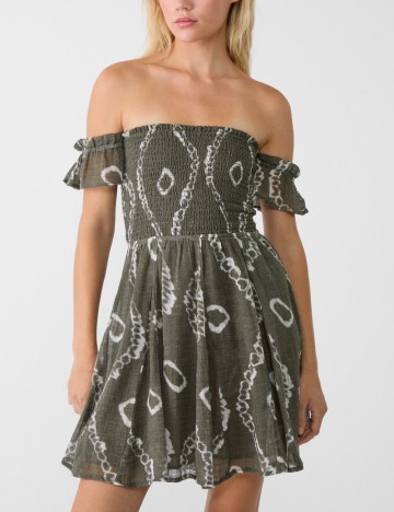 Rochie mini Stradivarius, mix culori