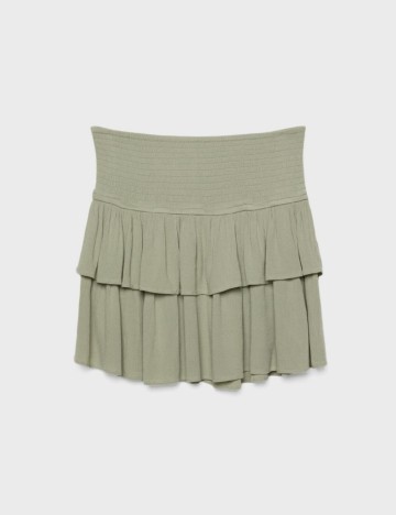 Fustă Stradivarius, verde