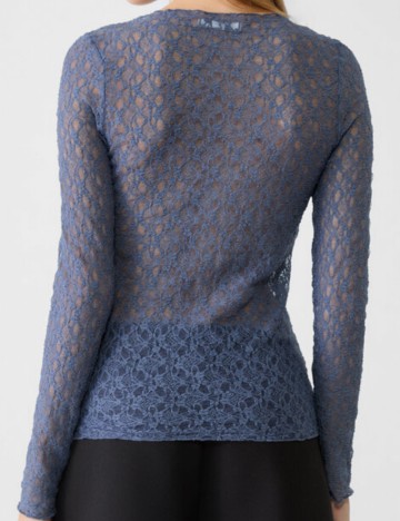 Bluză Stradivarius, albastru