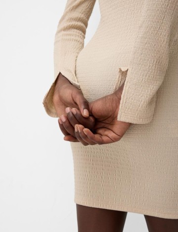 Rochie mini Bershka, bej