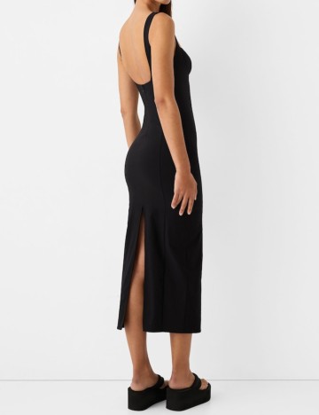 Rochie midi Bershka, negru