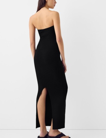Rochie midi Bershka, negru